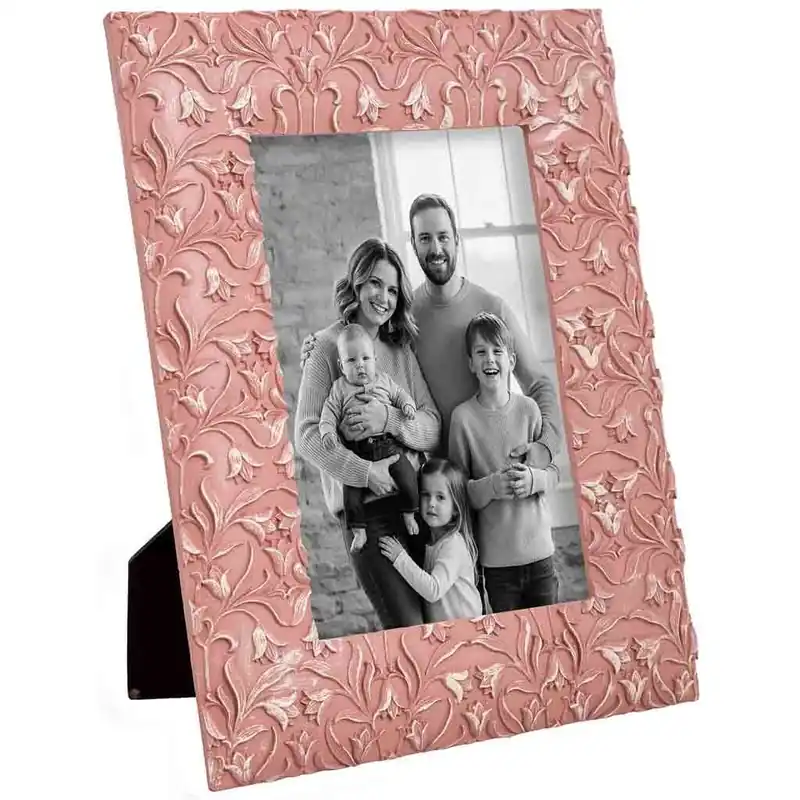 Porta fotos 10X15 rojo 16,1x1,2x20,9h cm - Decoración