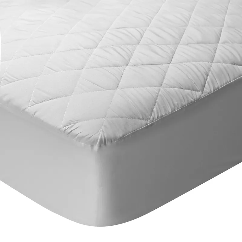 Protector colchón poliéster cama 90cm acolchado aloe vera - Descanso