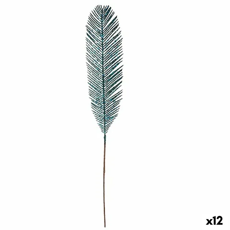 Rama Azul Plástico 10 x 1 x 71 cm (12 Unidades) - Decoración