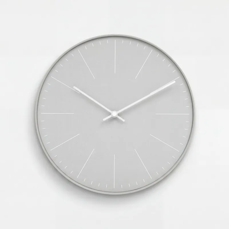 Reloj de pared FIRST 25cm de diámetro marca CONFORAMA - Decoración