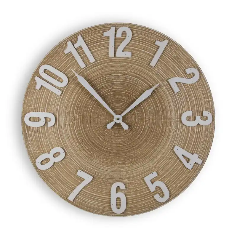 Reloj de Pared Versa Metal 4 x 60 x 60 cm - Decoración