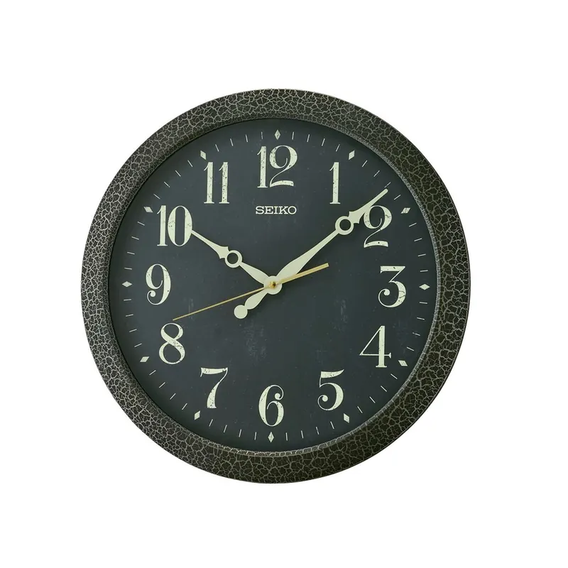 Reloj de Pared Seiko QXA815K Negro Plástico - Decoración