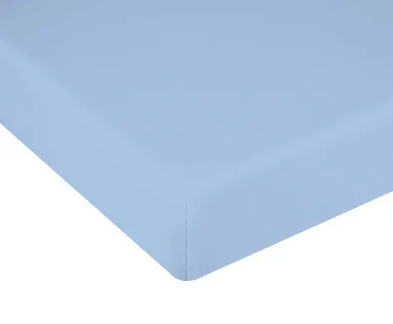 Sábana Bajera Ajustable Donegal Cama 90cm Celeste - Textil