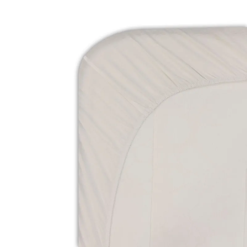 Sábana bajera microfibra SILK cama 90cm color lino - Textil