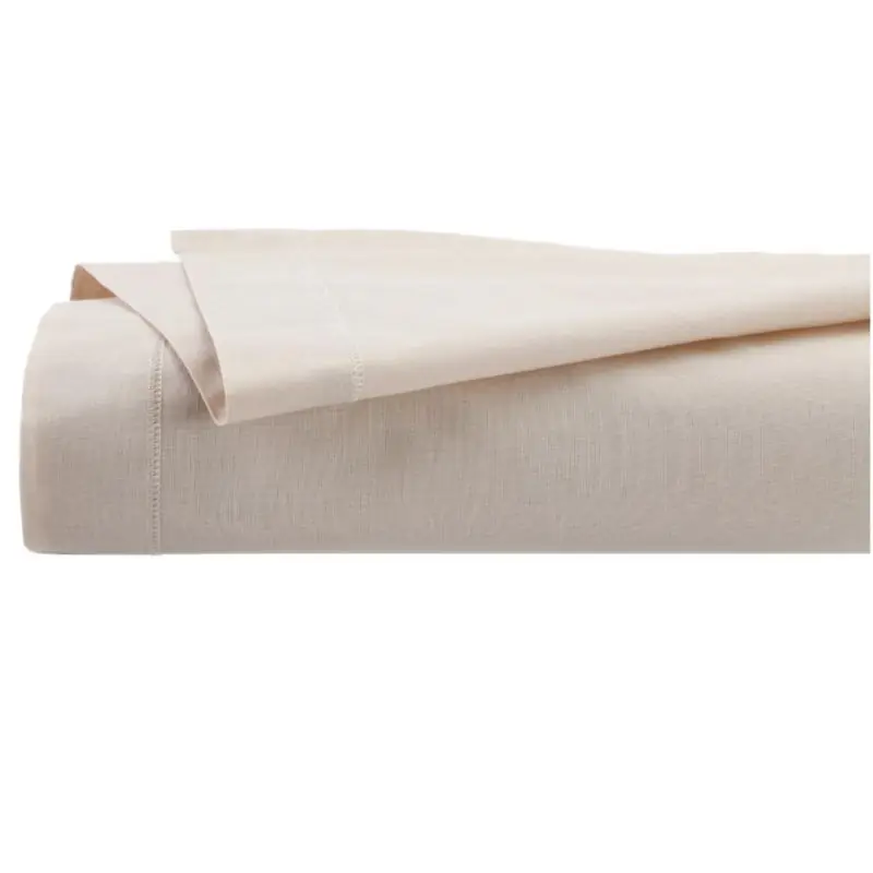 Sábana encimera algodón beige 90x190cm - Textil