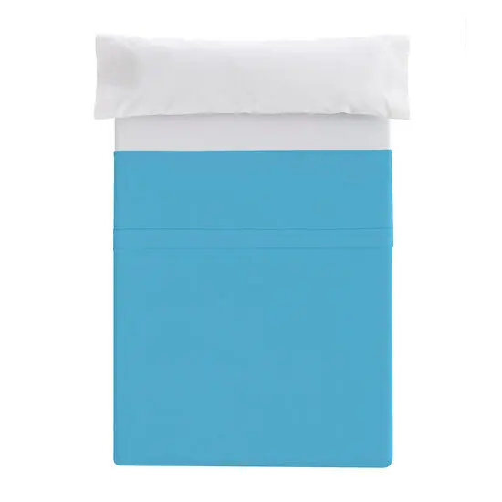 Sábana Encimera Ajustable Donegal Cama 90cm Turquesa - Textil