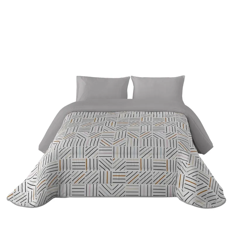 SANDAL - Edredón Nórdico Estampado - Acolchado de Gran Confort y Extrasuave - Gramaje 300 Gramos con Tacto Pluma - Cama 90 - TRAMES UNICO