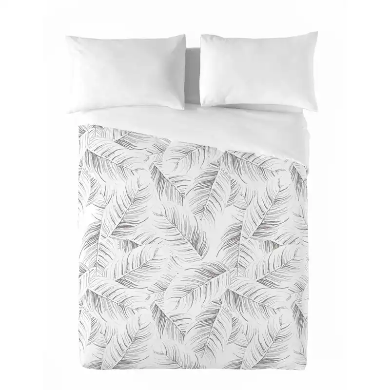 SANDAL - Funda Nórdica Estampada cama 90 - Algodón Extrasuave - Incluye 1 Funda de Almohada - ACANTO STONE