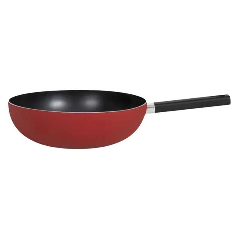 Sartén Wok Livoo Rojo Aluminio Ø 32 cm - Cocina