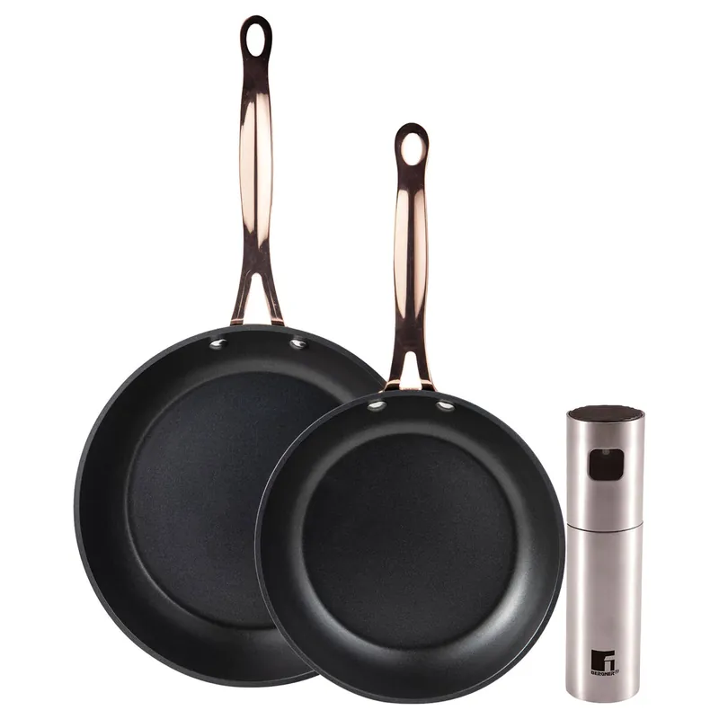 Sartenes Ø20Ø24cm inducción Copper y Pulverizador de aceite - Cocina