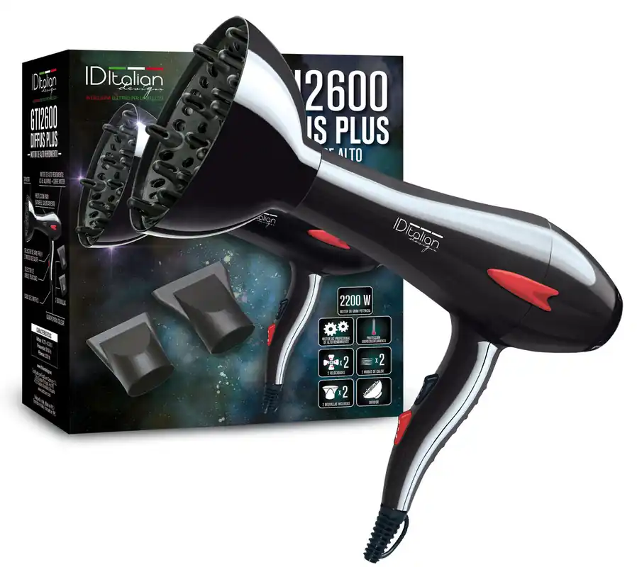 Secador GTI 2600 con difusor plus - Electrodomésticos