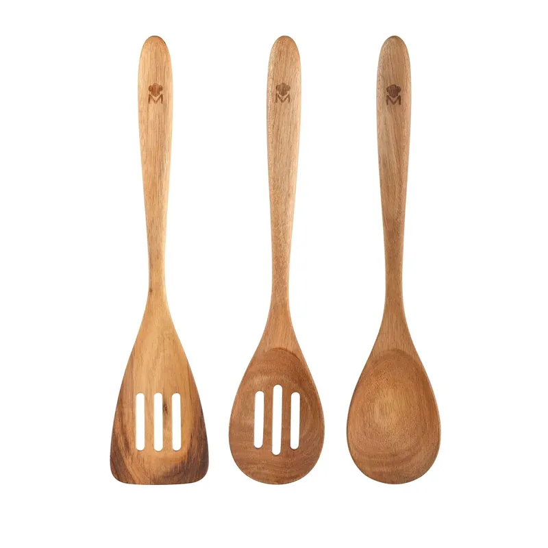 Set 3pcs utensilios de cocina acacia SMART MasterPRO