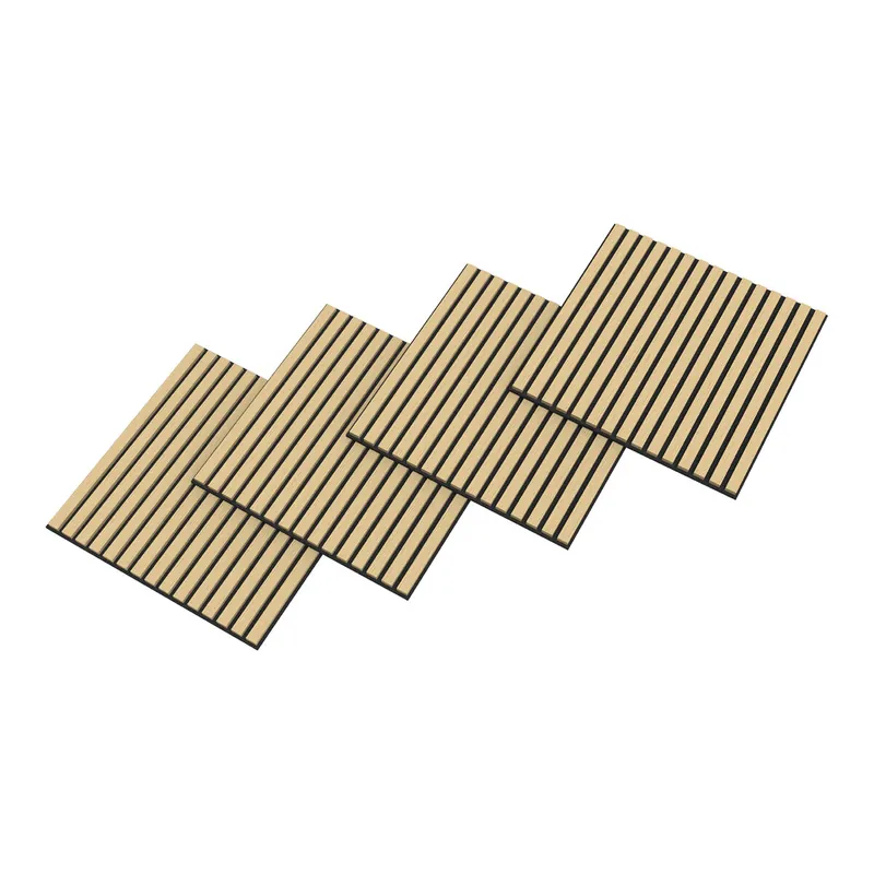 Set de 16 paneles acústicos Vang 3D 5,76 m² lamas lineales - Roble [NEU.HOLZ]