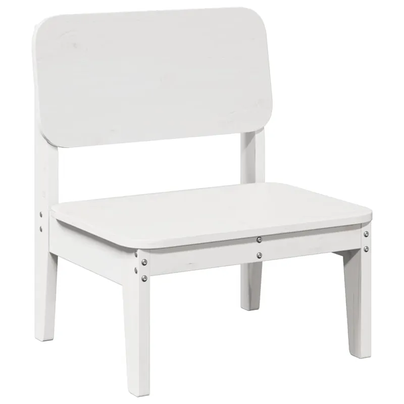 vidaXL Silla de jardín madera de pino impregnada 60x52,5x72 cm