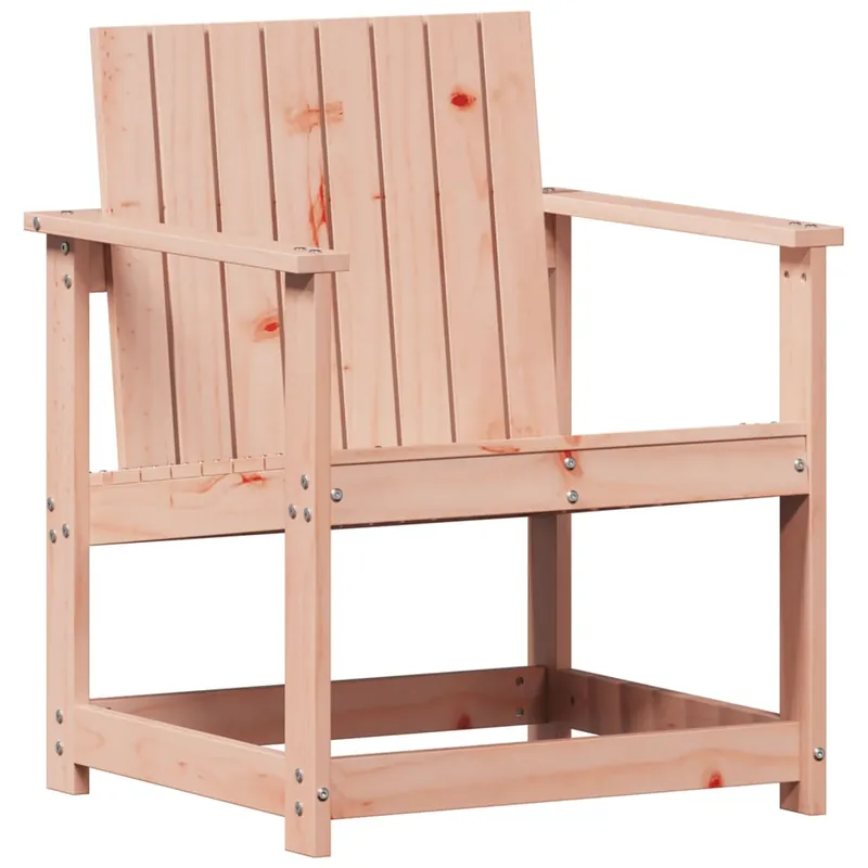 vidaXL Silla de jardín madera maciza Douglas 62x56x77 cm