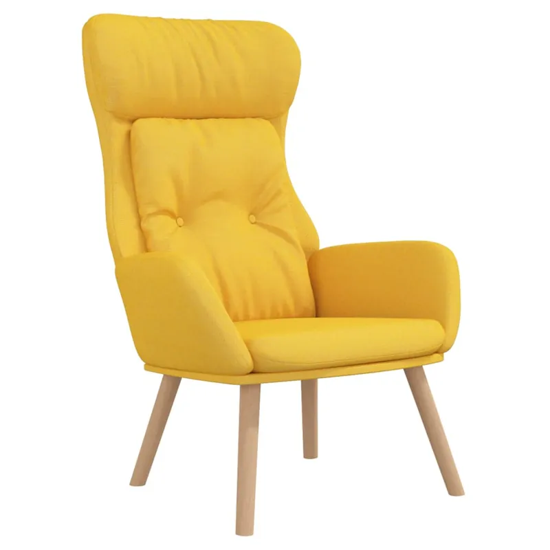 vidaXL Sillón de relax de tela gris claro - Sofás sillones puffs
