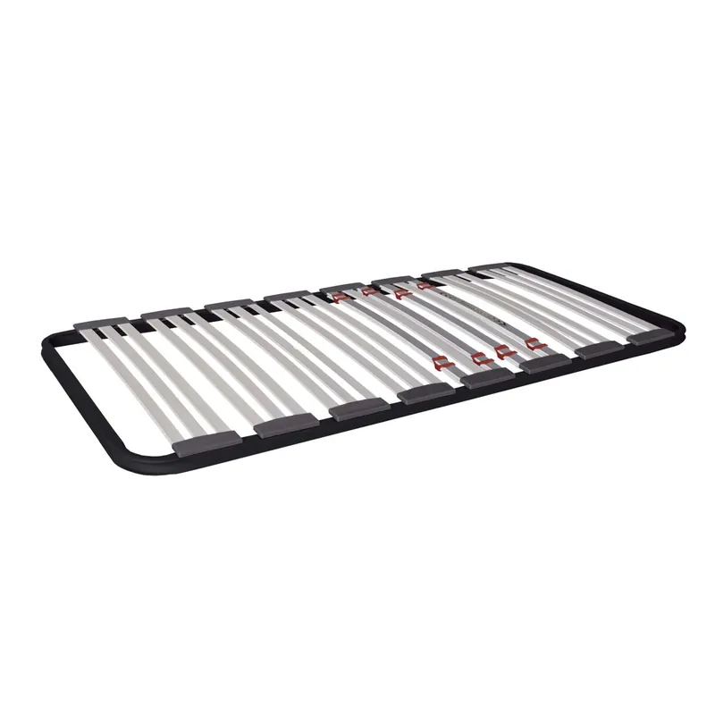 Somier multiláminas con Reguladores Lumbares, Firmeza Adaptable, Tubo 40x30 mm y Laminas de Haya Natural Con o Sin Patas, en Varias Medidas - Descanso