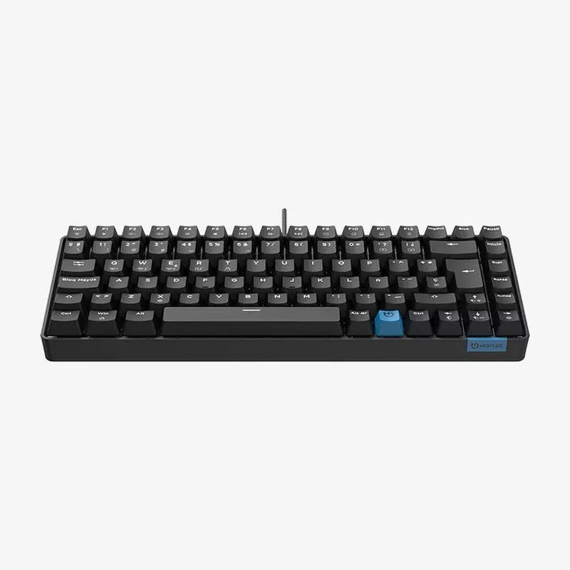Teclado Hiditec GKE010005 Negro Qwerty Español QWERTY - Electrónica