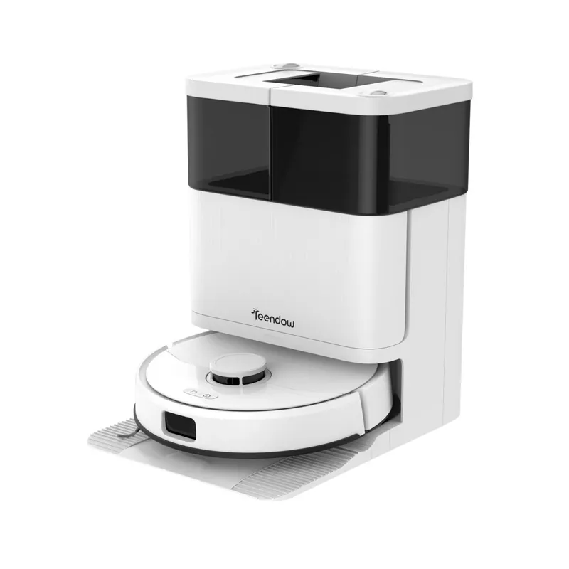 Teendow D63S Ultra robot aspirador 10000Pa con base - Bianco