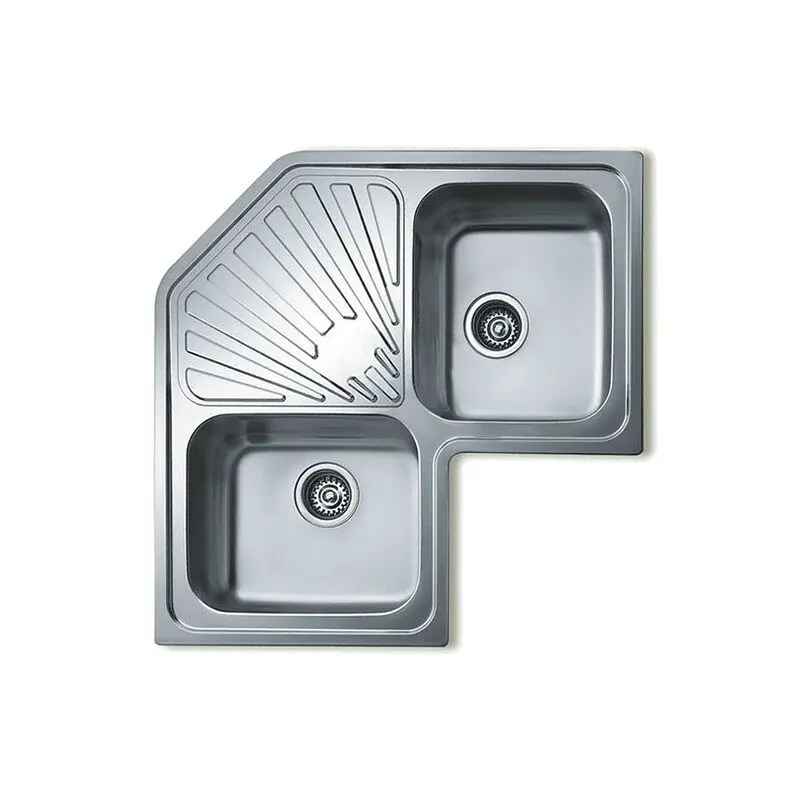 Teka Angular 2C Lavabo sobre-encimera Esquina Metal
