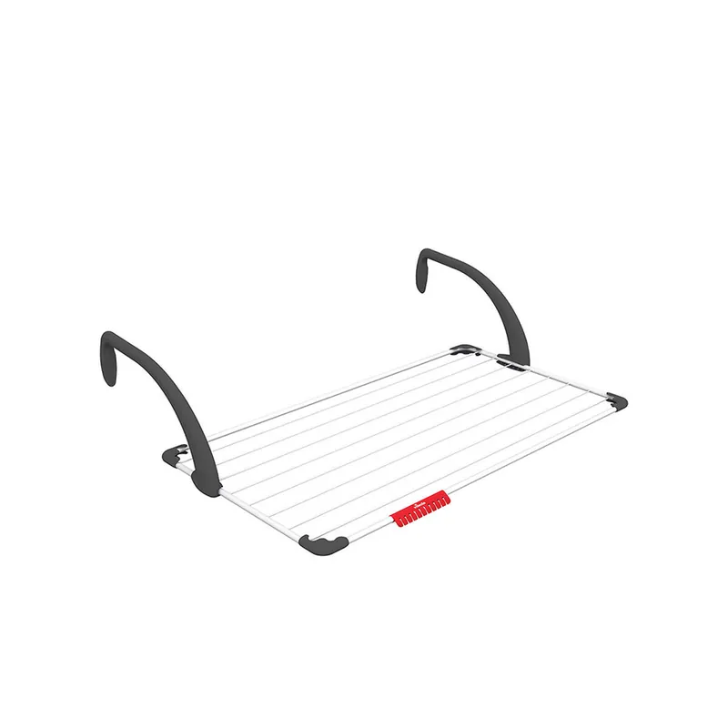 Tendedero Vileda 157229 Sunset CJ6 Para colgar en balcón Acero Blanco Resina (110 x 56 x 28 cm) (10 m) - Electrodomésticos