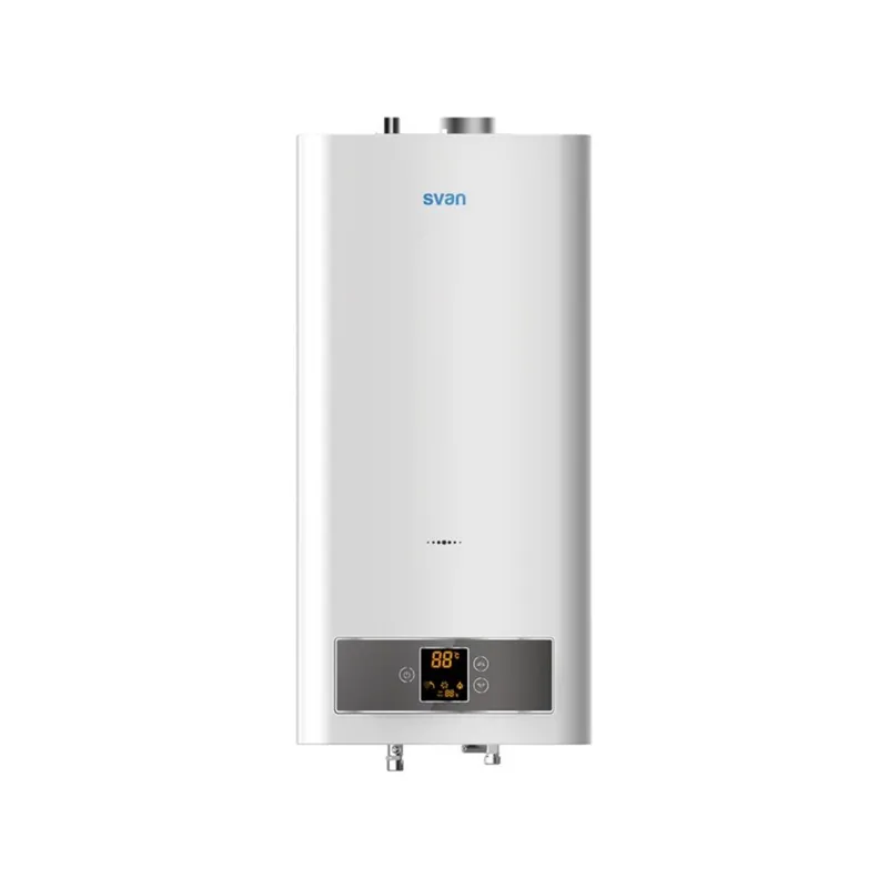Termo de gas Svan SCE1100ADB 11L/min vertical A blanco - Electrodomésticos