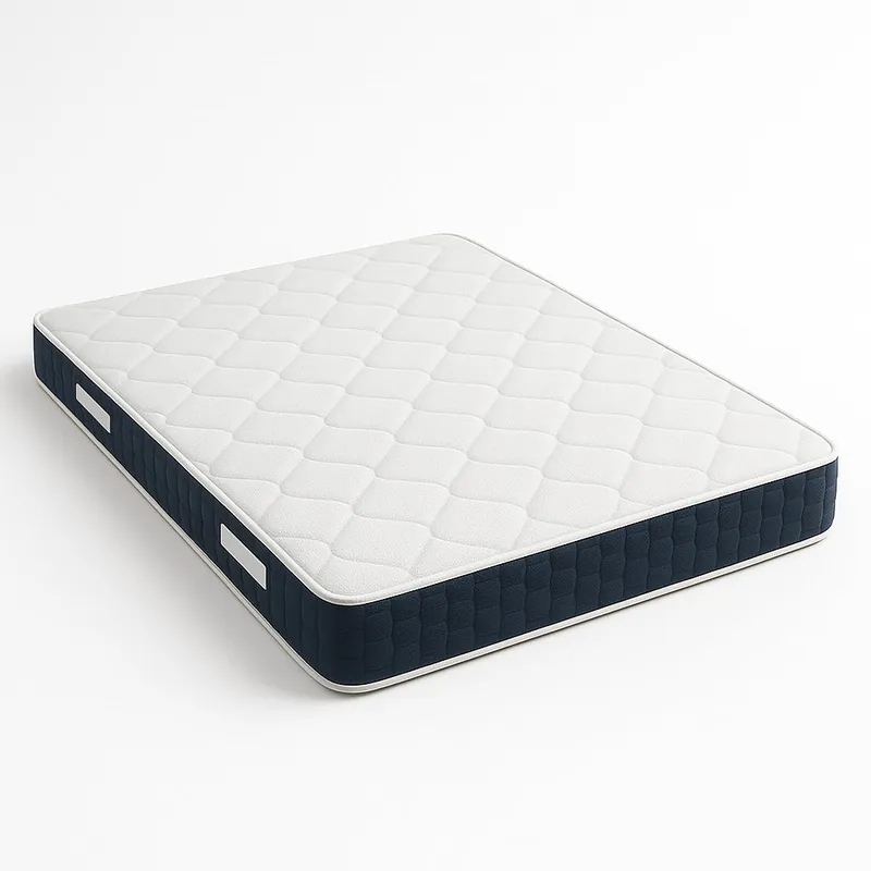The White Stone Colchón 80x190 cm, Altura 30 cm, con Muelles Ensacados y Memory Foam | Hipoalergénico y Transpirable | Materiales Certificados Made in Italy - Descanso