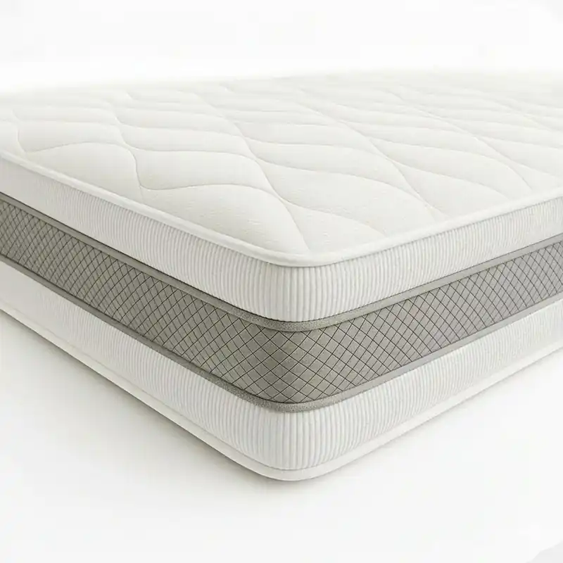 The White Stone Colchón 80x190 20 cm de alta firmeza | Made in Italy | Soporte firme para una recuperación muscular óptima de deportistas y personas activas - Descanso