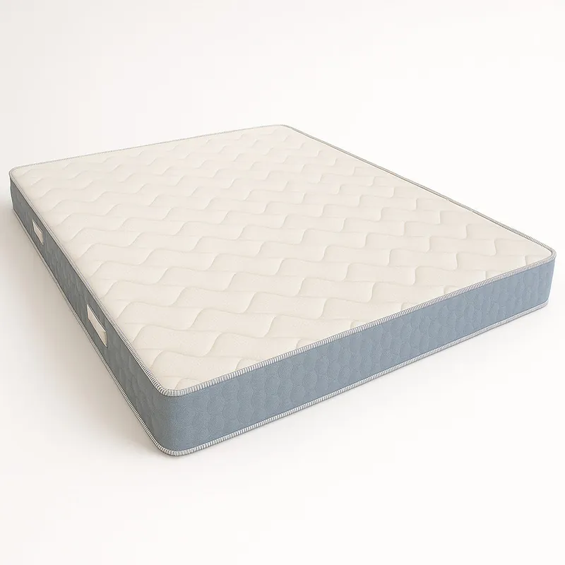 The White Stone Colchón 80x190 cm en Espuma Hipoalergénica y Memory Foam Altura 22 cm | Hipoalergénico y Antipolillas | Producto en Italia - Descanso