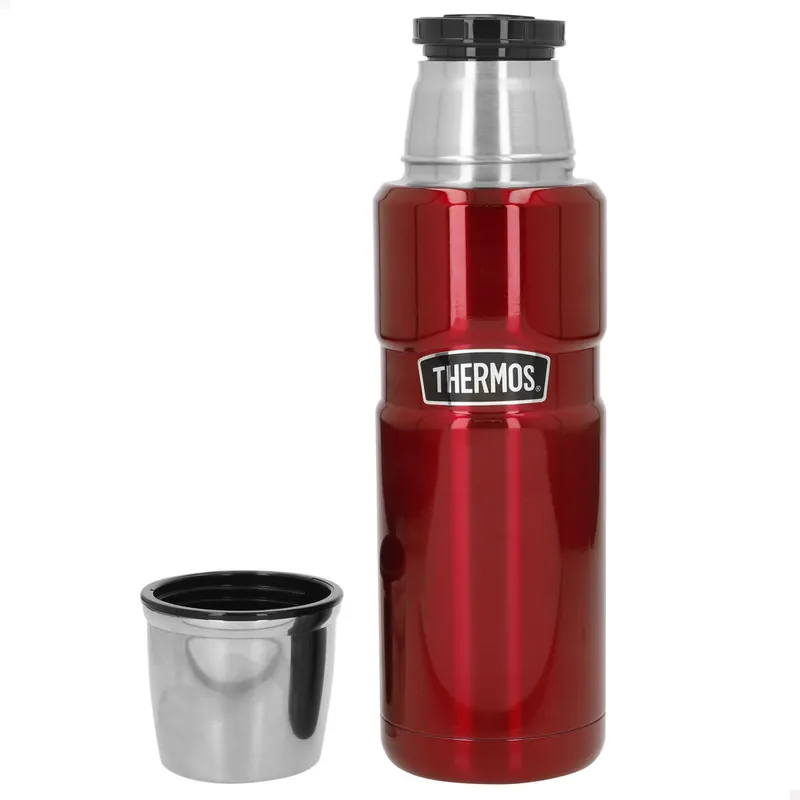 Thermos Botella térmica acero inoxidable 470 ml rojo - Cocina