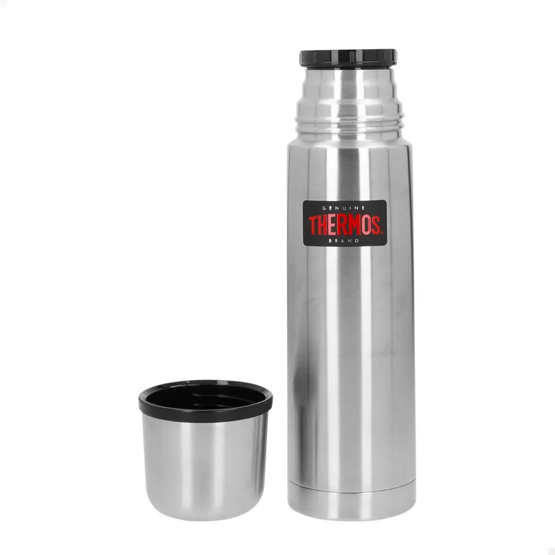 Thermos Botella térmica acero inoxidable 500 ml plata - Cocina