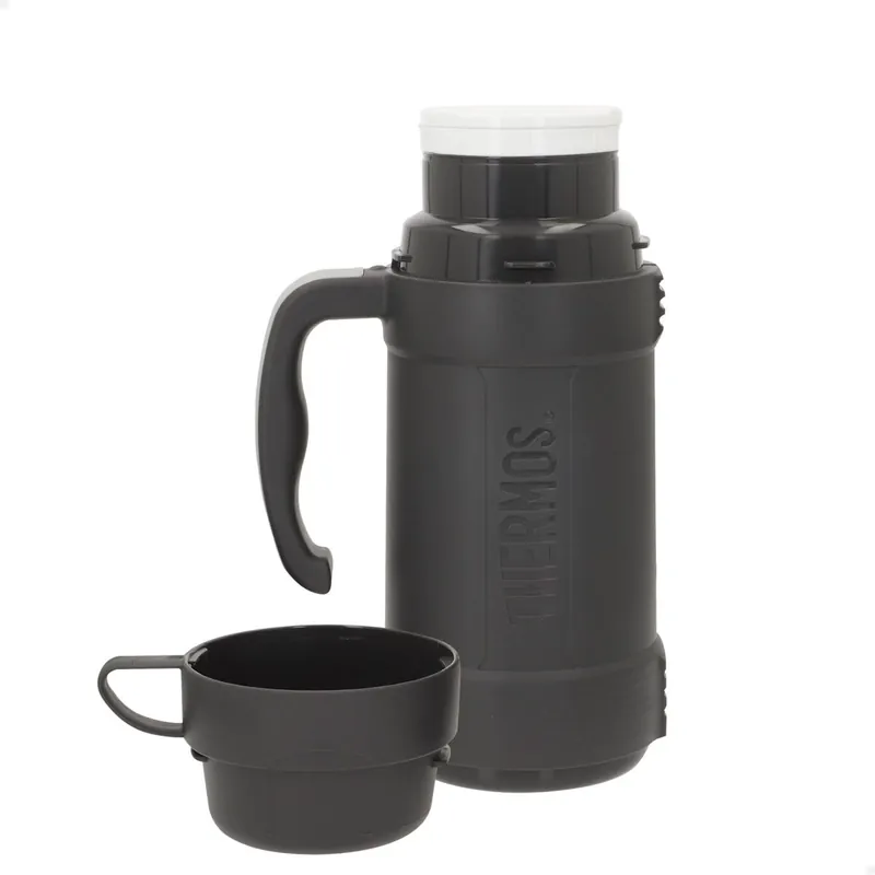 Thermos Botella térmica aislamiento doble pared gris 500 ml - Cocina