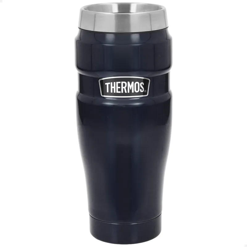 Thermos Vaso térmico de acero inoxidable 470 ml azul - Cocina