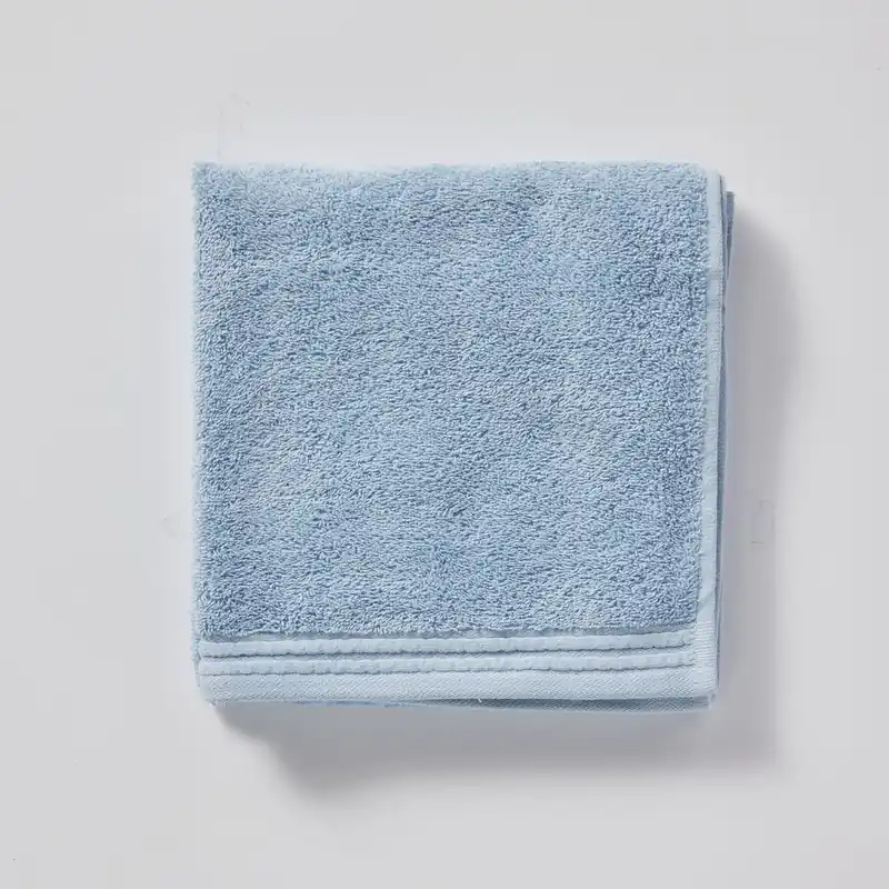 Toalla algodón COTTON 50x80cm color azul - Textil