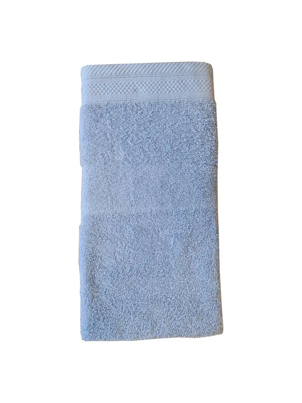 Toalla algodón VICTORIA 50x100cm color azul - Textil
