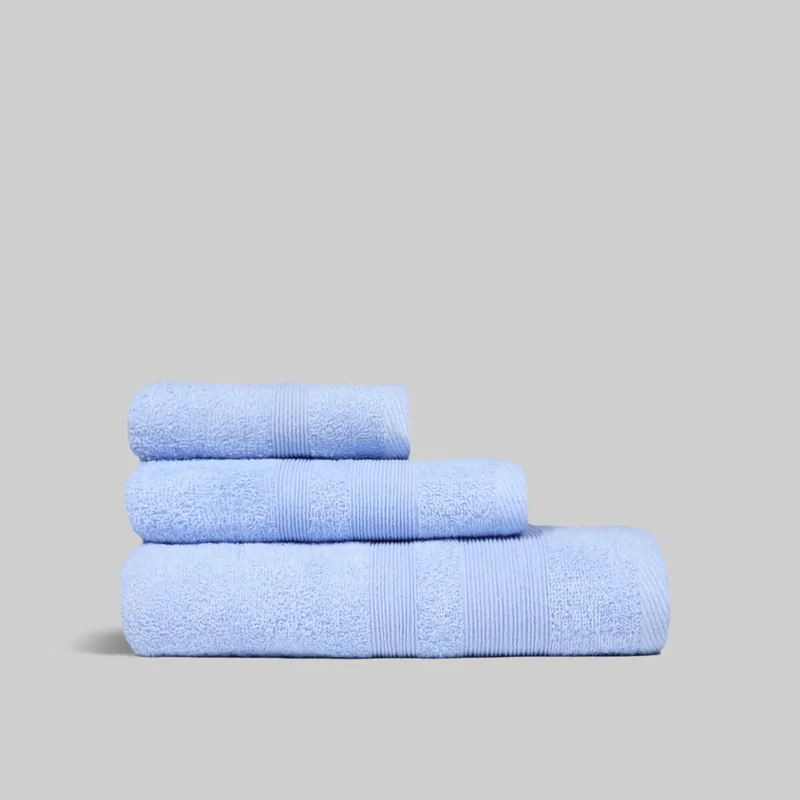 Toalla Ducha (70x140cm) Azul Claro Donegal Collections - Textil