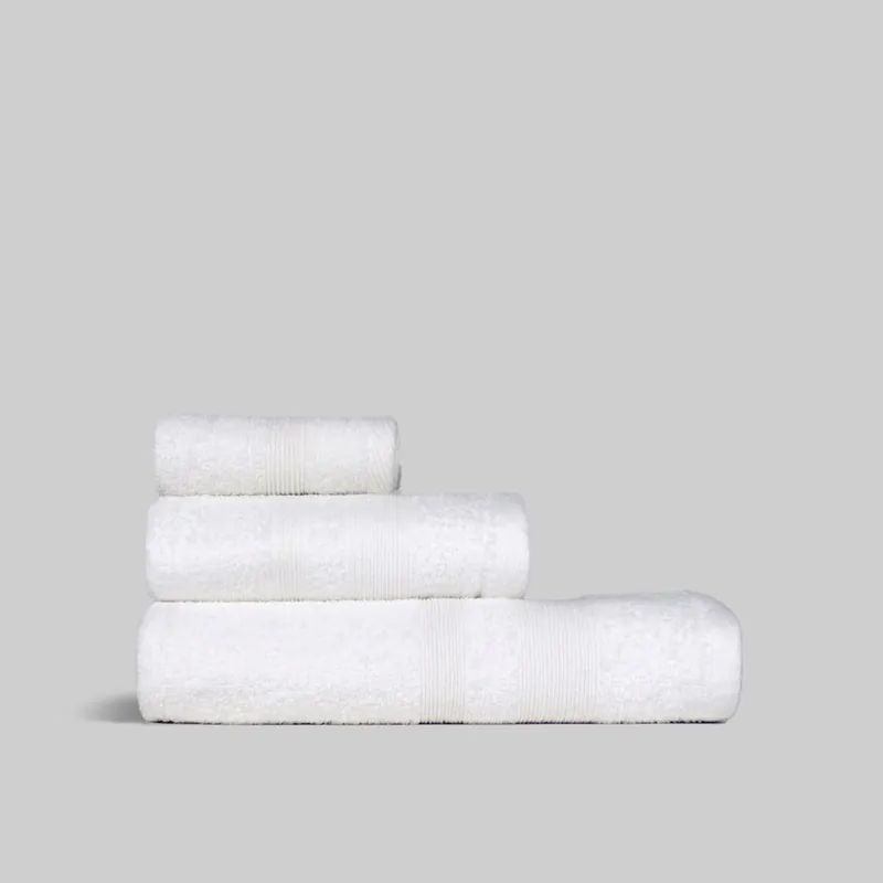 Toalla Lavabo (50x100cm) Blanco Donegal Collections - Textil
