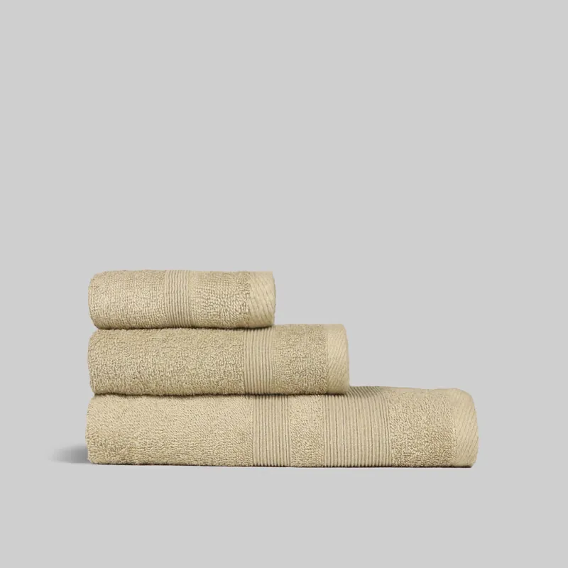 Toalla Sábana (100x150cm) Beige Donegal Collections - Textil
