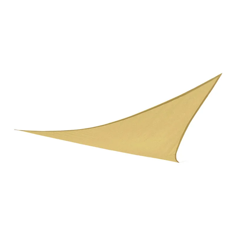 Toldo sombreo triangular Aktive Garden uv50 color crema - Jardín