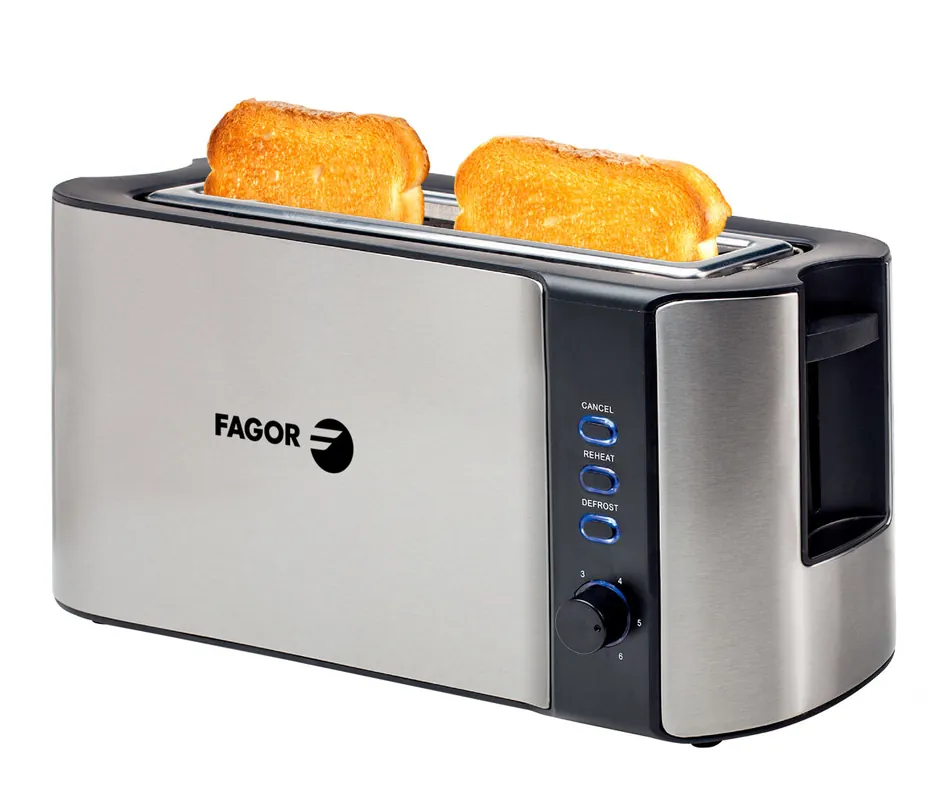 Tostador FAGOR FGE08003 1 ranura larga 1000W - Electrodomésticos