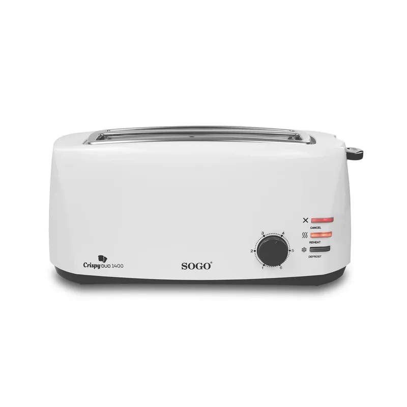 TOSTADORA CON 2 RANURAS LARGAS CRISPYDUO 1400 - Electrodomésticos