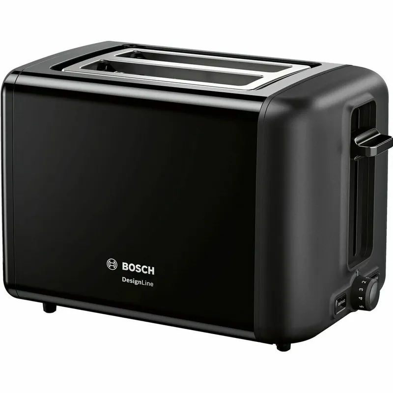 Tostadora BOSCH TAT3P423 970 W Negro/Plateado - Electrodomésticos