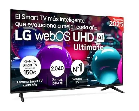 TV 55 pulgadas LG 55UA73006 Smart TV 4K UHD - Electrónica
