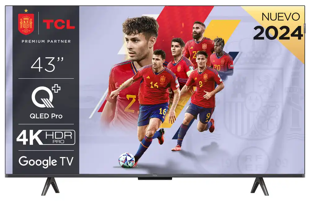 TV 43 pulgadas TCL 43C655 QLED Smart TV - Electrónica