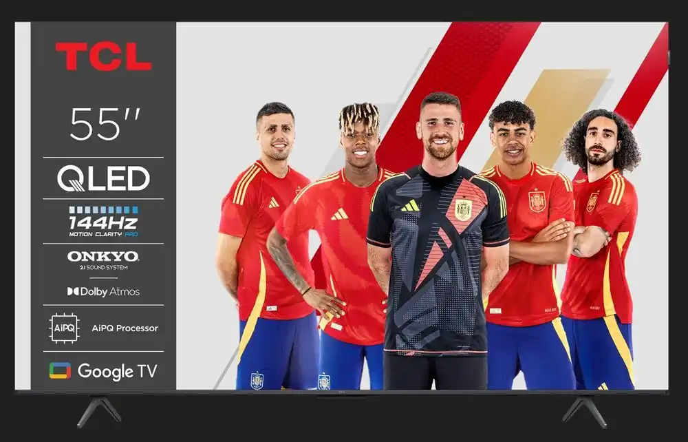 TV 55 pulgadas TCL 55P8K Smart TV QLED - Electrónica