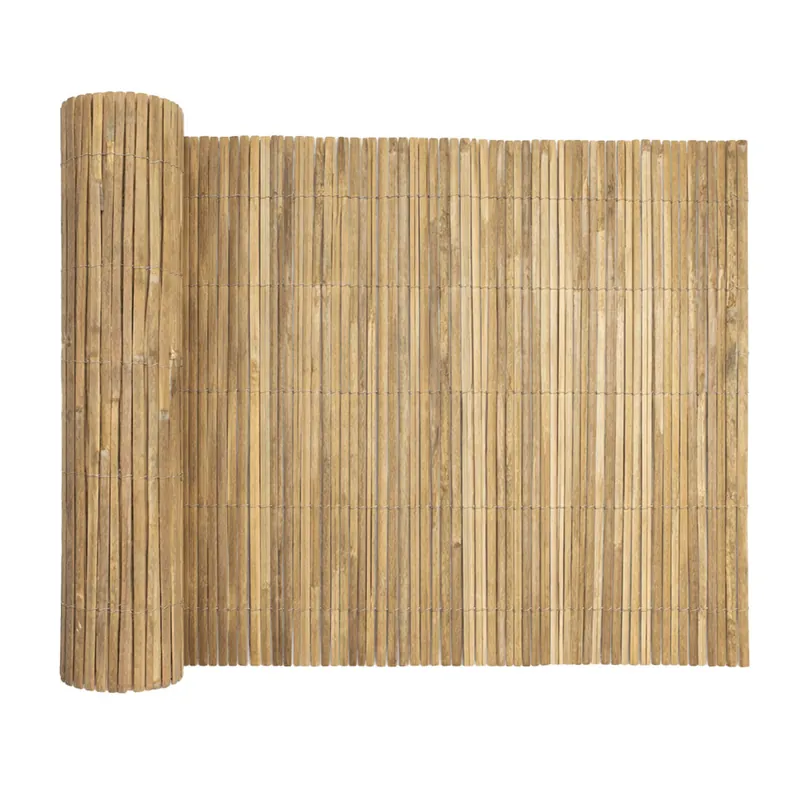 Valla Natural Cañizo de Bambú Partido para Ocultación y Decoración de Ambientes. (1x3 metros) - Jardín