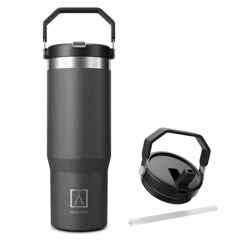 Vaso Térmico Ceramic Numada Negro 304 Acero Inoxidable 1000ml - Cocina