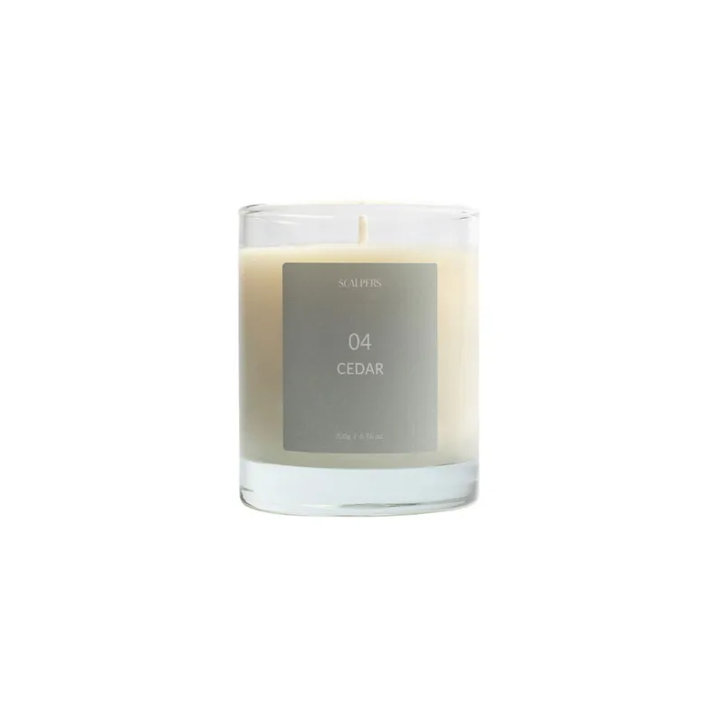 Vela Aromática 200gr Aroma Cedro Scalpers - Decoración