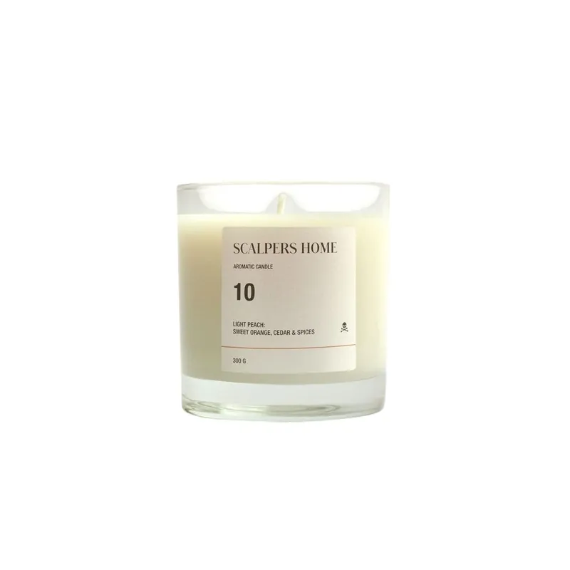 Vela Aromática 300gr Aroma Light Peach Scalpers - Decoración