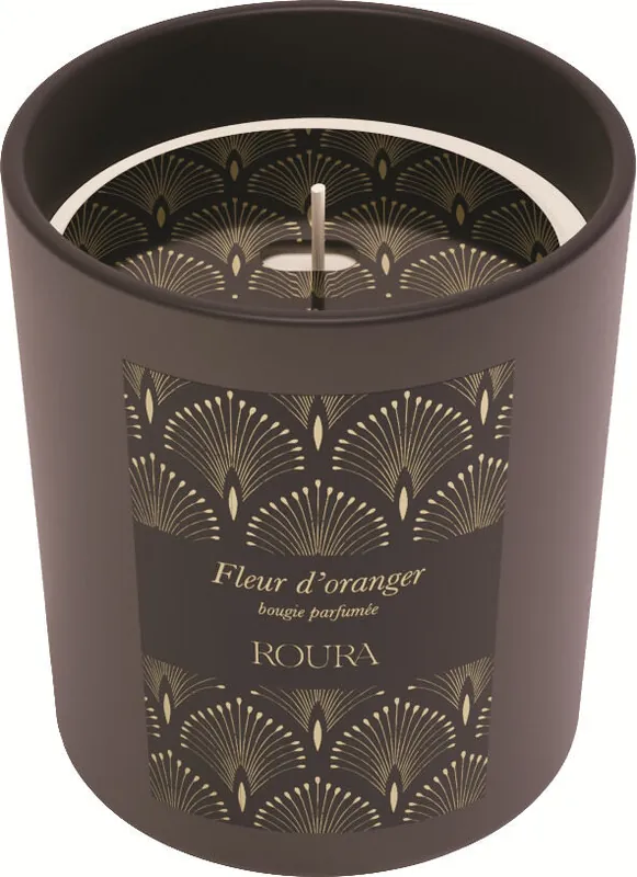Vela perfumada ARABIAN fleur orange 8,5x7cm - Decoración